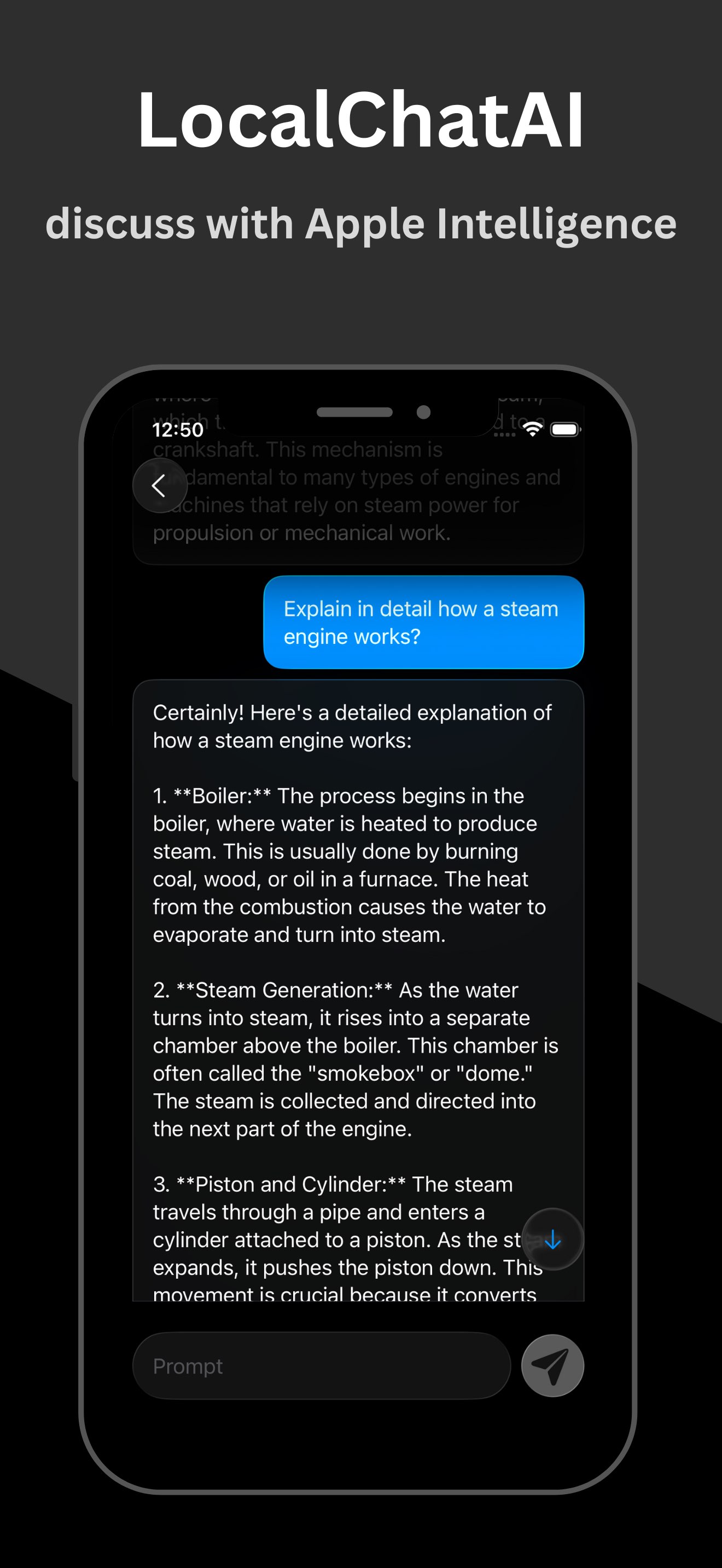 discuss with Apple Intelligence