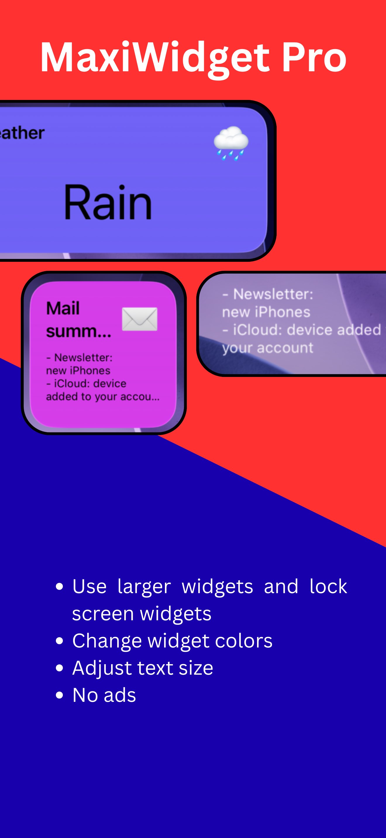 MaxiWidget Pro
